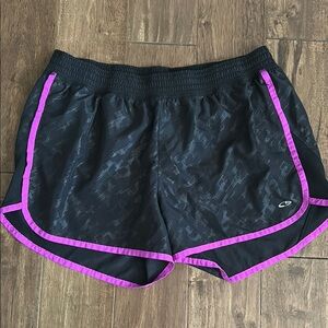 C9 by Champion Black and Pink Athletic Shorts for Performance
